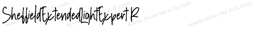 SheffieldExtendedLightExpert Regula字体转换